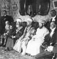 Второй слева - муфтий Мухаммедьяр Султанов. 