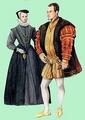 1553г. Английская леди и испанский дворянин
